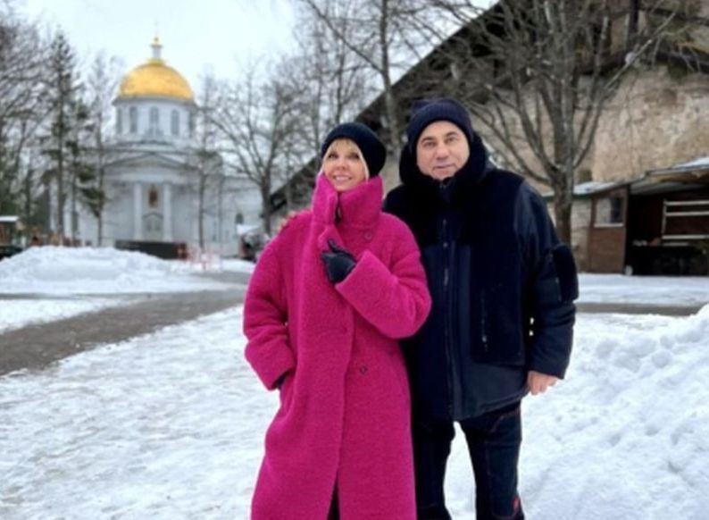 Валерия и Иосиф Пригожин впечатлившись книгой приехали в Успенский Псково-Печерский монастырь
