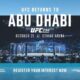 Abu Dhabi Showdown Week анонсирует эксклюзивные предложения для поклонников турнира UFC 294